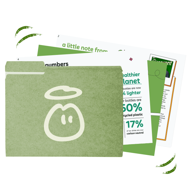 folder of files with all our company reports