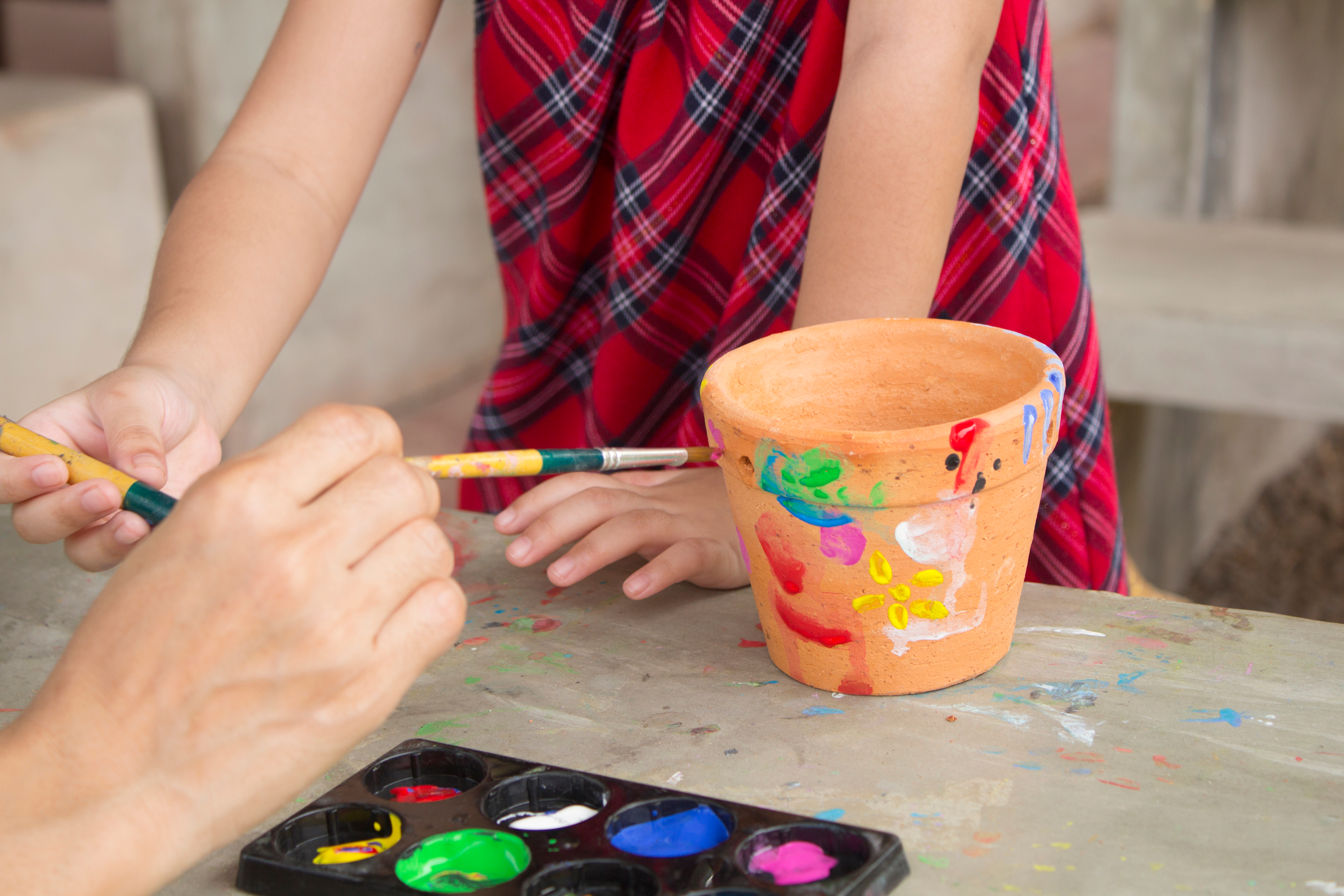 InnocentDrinks, pot painting
